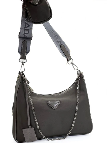 PRADA RE-EDITION WOMEN BAGS BİG SIZE 27/22 CM 5