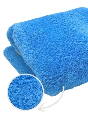 Suff Zambak 3'lü Mikrofiber Bez /Oto Kurulama Bezi (40x30cm) - 5