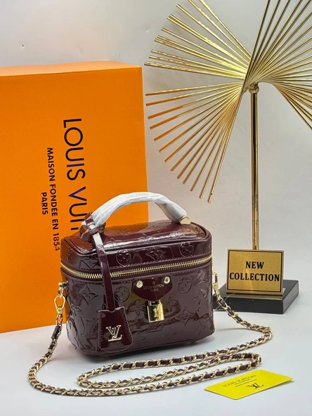 LOUIS VUITTON ZİNCİRLİ CLUTCH NEW  21/13 CM (9)