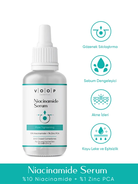 VOOP Niacinamide, Gözenek Sıkılaştırıcı Serum 30 ml - Resim 2