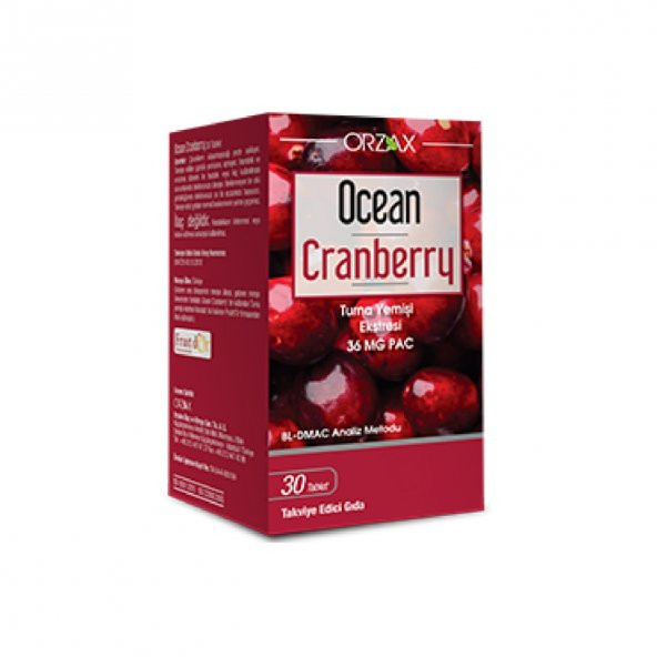 Ocean Cranberry 30 Tablet
