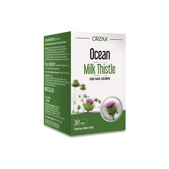 Ocean Milk Thistle 30 Soft Kapsül