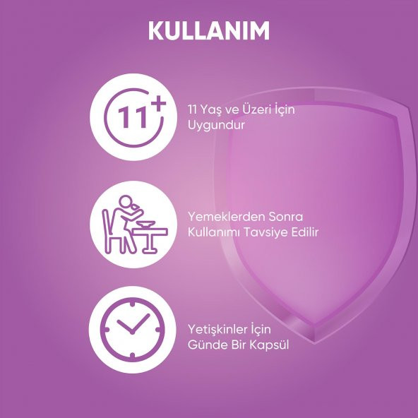 Voop Beta Glukan 1,3/1,6 Kara Mürver, Vitamin C, Çinko  30 Kapsül - 6