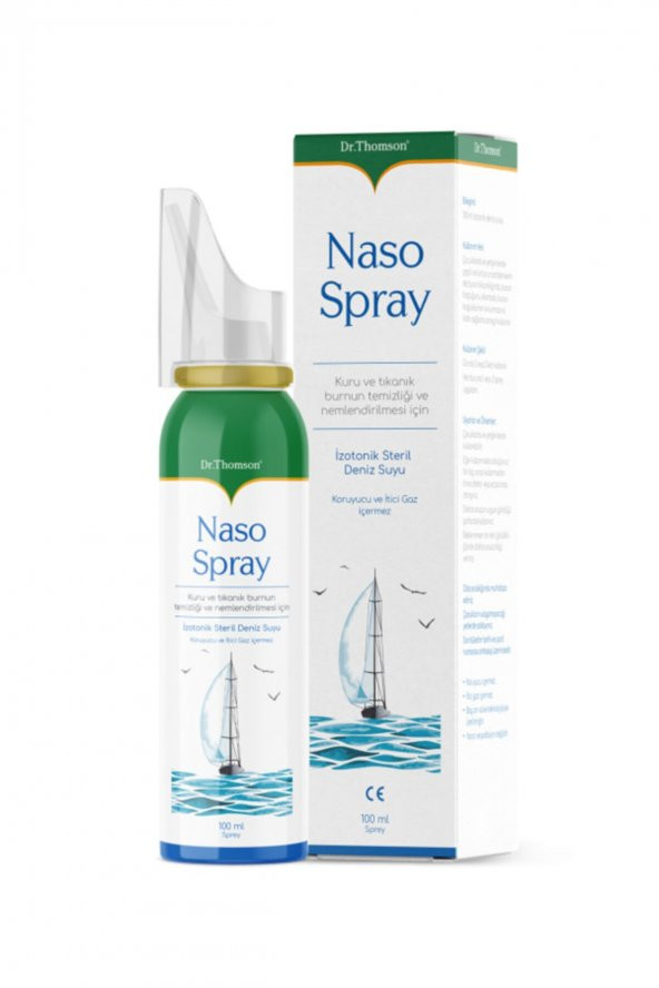 Dr. Thomson Naso Spray Izotonik Steril Deniz Suyu 100 Ml