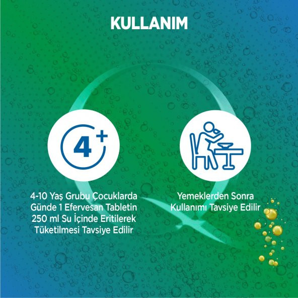 Qlife Tripple Effect Kids D Vitamini + C Vitamini + Çinko 20 Efervesan Tablet - 3