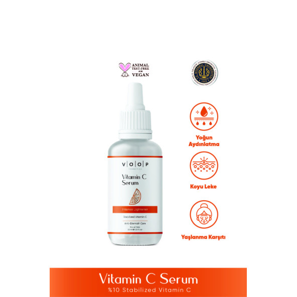 VOOP Vitamin C, Yoğun Aydınlatıcı Leke Karşıtı Serum 30 ml