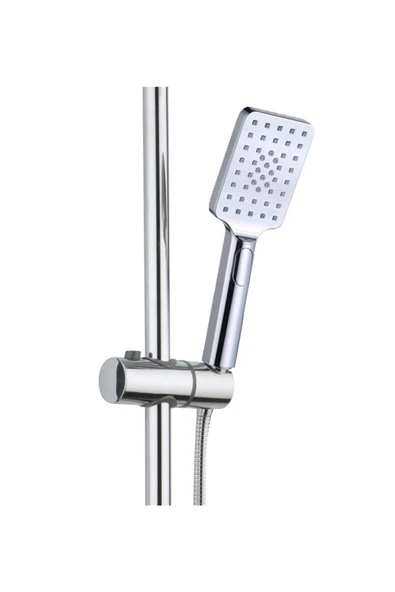Bluerty 400d Delta Tepe Yağmur Başlığı ve Çok Fonksiyonlu El Başlıklı Robot Banyo ve Duş Seti - 4