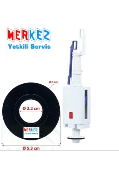 GÜRAL VİT Gömme Rezervuar Boşaltma Grubu Orta Göbek Contası