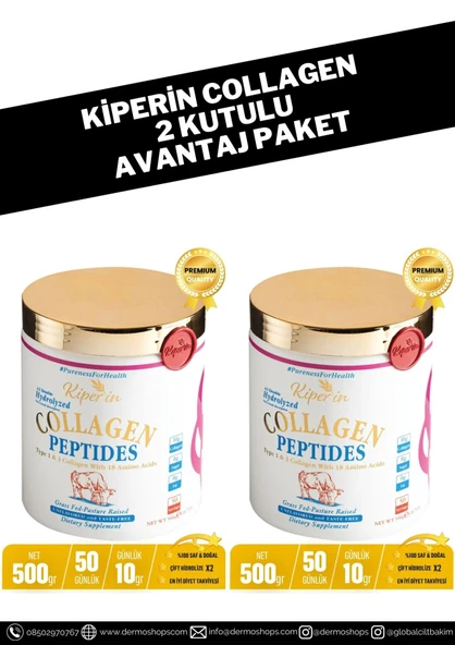 2x Kiperin Kolajen (50günlük) 500gr