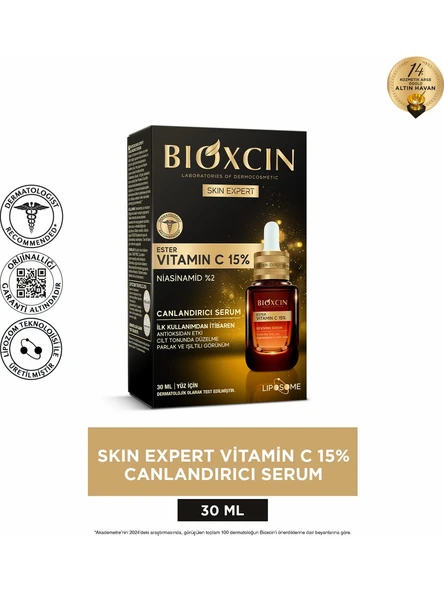 Bioxcin Ester Vitamin C 15% Canlandırıcı Serum ürün görseli 1
