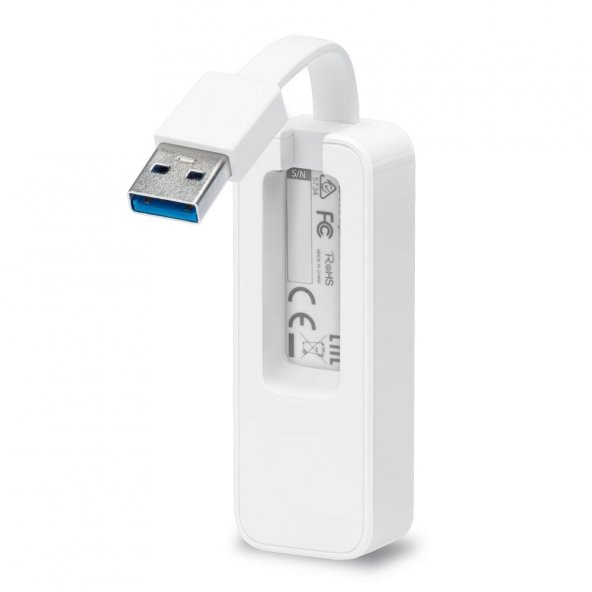 TP-LINK UE300C USB3.1 TYPE-C=RJ45 10/100/1000Mbps ETHERNET Çevirici Adaptör - 4