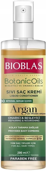 Bioblas Sıvı Saç Kremi Argan 200 ml ürün görseli