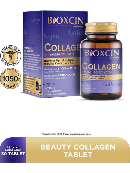 Bioxcin Beauty Collagen 30 Tablet ürün görseli 1