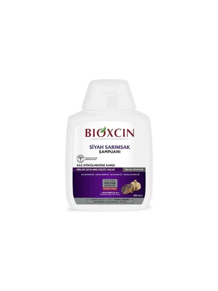 Bioxcin Siyah Sarımsaklı 300 ml Saç Dökülmesine Karşı Şampuan ürün görseli 1