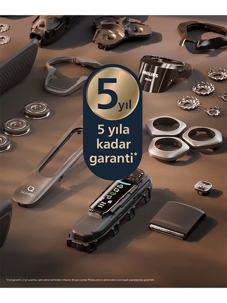 Philips X9002/30 SkinIQ i9000 Islak ve Kuru Elektrikli Tıraş Makinesi - 7