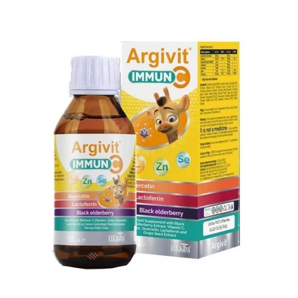 Argivit Immun C Şurup 150 ml ürün görseli 1