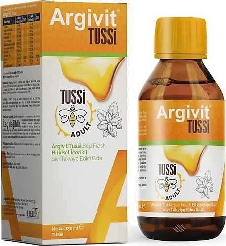 Argivit Tussi Adult Şurup 150 ml