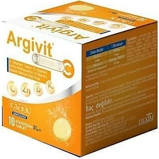 Argivit Vitamin C Efervesan 10 Tablet