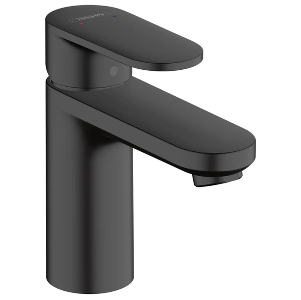 Hansgrohe Vernis Blend Lavabo Bataryası 100 Sifon Kumandalı Satin Siyah 71551670