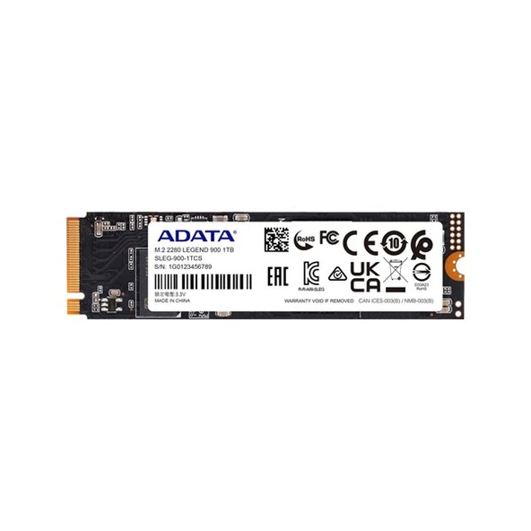 ADATA 1TB LEGEND 900 PRO SLEG-900P-1TCS 7400-6000MB/s M2 GEN4 DİSK - 2