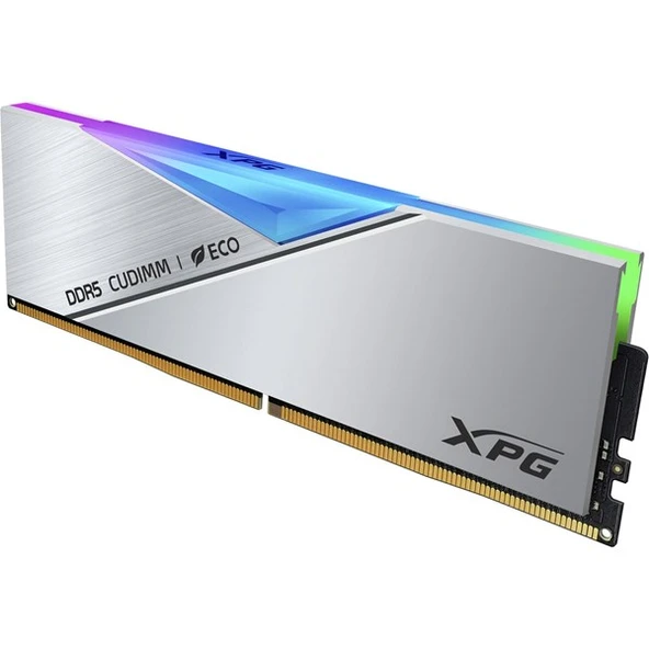 XPG 48GB (2X 24GB) DDR5 CUDIMM 8400MHZ CL40 RGB DUAL KIT PC RAM LANCER SILVER AX5CU8400C4024G-DCLACRSG - 4
