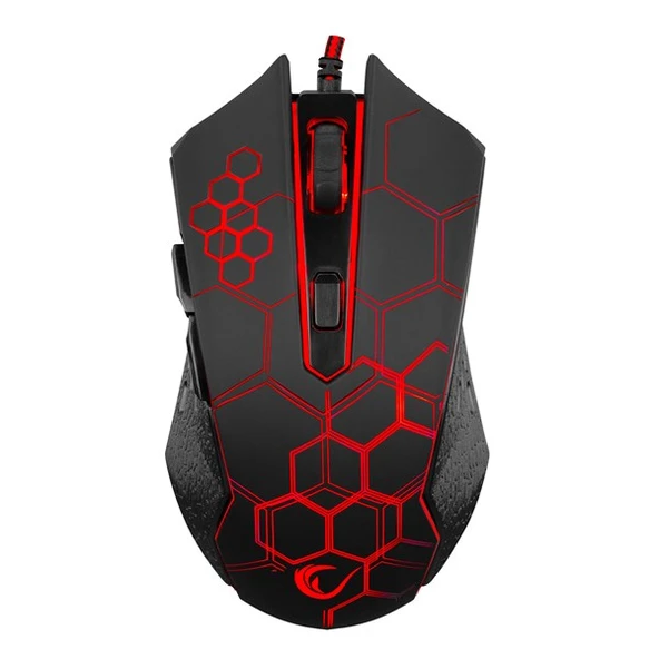 RAMPAGE KM-404 ARGENTI Rainbow Aydınlatmalı USB Gaming Combo Q Klavye + Kulaklık + Mouse + Mousepad - 4