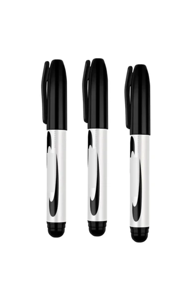 3 Adet Siyah Koli Kalemi - Çuval- Tahta Kalemi - Resim 2