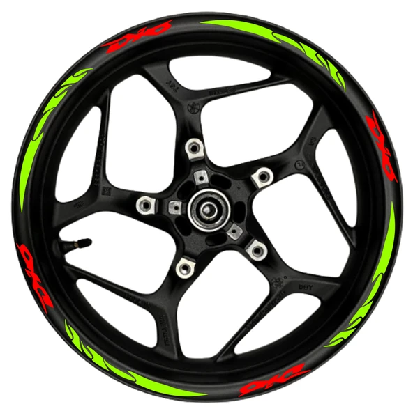 NEHAY SHOP  PCX kırmızı yazılı  sarı pençe şeritli