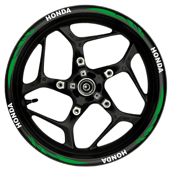 NEHAY SHOP  HONDA Beyaz yazılı  beyaz pençe şeritli