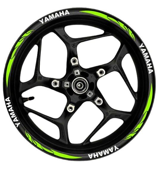 NEHAY SHOP  Yamaha Beyaz yazılı  beyaz pençe şeritli