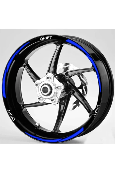 NEHAY SHOP  Şık Tasarım  motosiklet Jant Şeridi Cb250R Uyumlu Mavi Sağ-Sol/Ön-Arka - 1