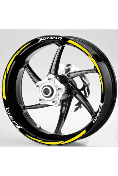 NEHAY SHOP  Şık Tasarım  motosiklet Jant Şeridi Sarı Cb250R Uyumlu Yazılı Sağ-Sol/Ön-Arka
