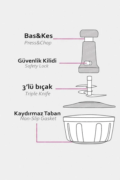 Manuel Üstten Basmalı El Rondosu Bas Kes Yeşil - 4