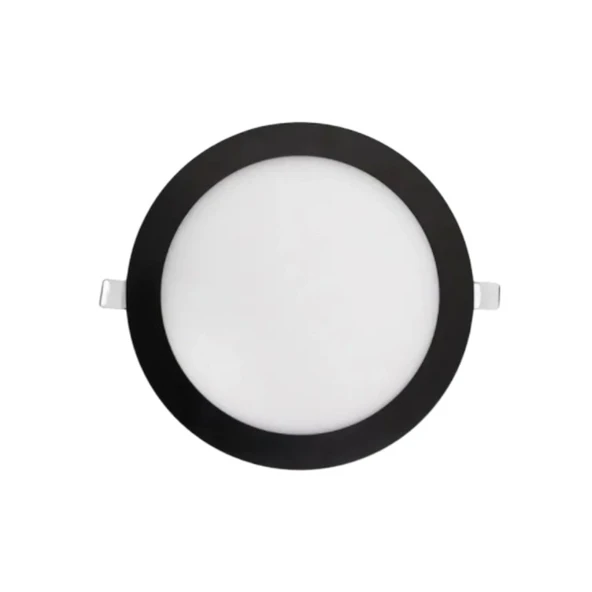 CATA CT-5125B 6W Slim Led Panel siyah kasa yuvarlak aydınlatma Armatür Soğuk Beyaz 6400K ışık