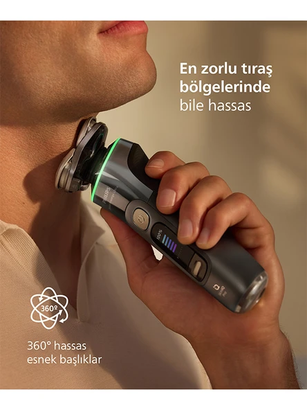 Philips XP9402/31 SkinIQ Pro i9000 Prestige Ultra Islak ve Kuru Elektrikli Tıraş Makinesi - 4