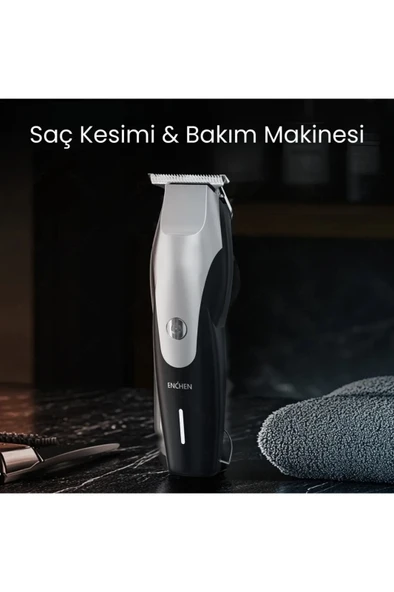 Enchen Humming Bird Siyah Hassas Kesim Şarjlı Saç ve Tıraş Makinesi - 5