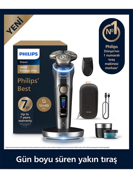 Philips XP9402/31 SkinIQ Pro i9000 Prestige Ultra Islak ve Kuru Elektrikli Tıraş Makinesi