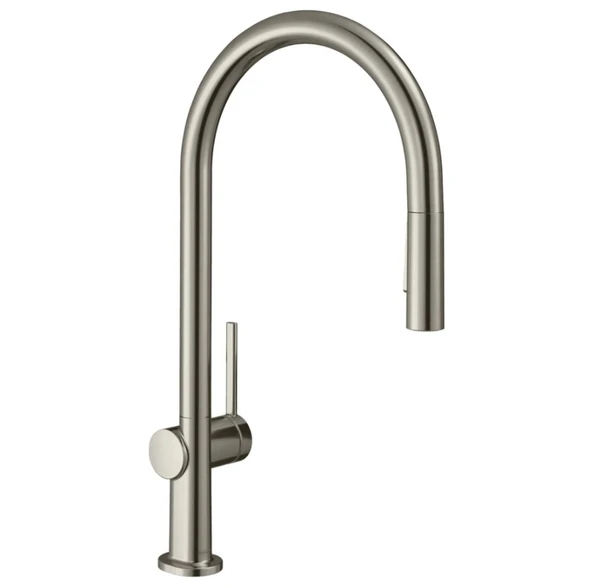 Hansgrohe Talis M54 Eviye Bataryası 210 Spiralli 2jet Paslanmaz Çelik 72800800