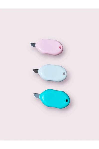 3 Adet Hobi Çelik Falçatası ( Maket Bıçağı) Mini - 4
