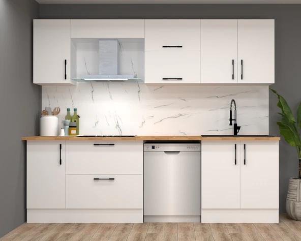 260 Cm Sefa Hazır Mutfak Dolabı - 3