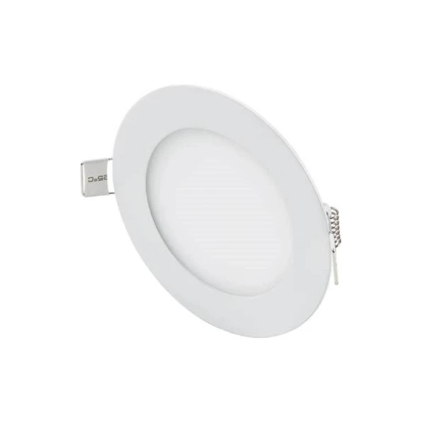 CATA CT-5145B 6W Slim Led Panel yuvarlak aydınlatma Armatür Sıcak Beyaz 3200K ışık