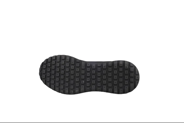 Günlük Ayakkabı - Siyah, Fileli - Resim 2