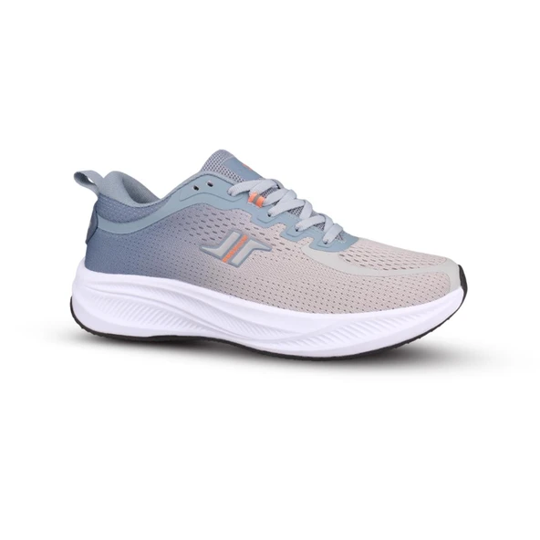 Erkek Günlük Ayakkabı - Gri-Mavi, Tekstil ürün görseli 1