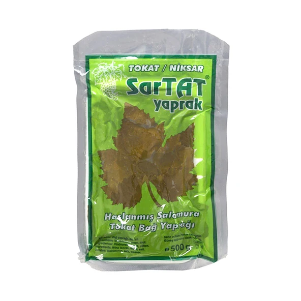 Sartat Tokat Niksar Sarmalık Yaprak 500 gr x 2 Adet - 2