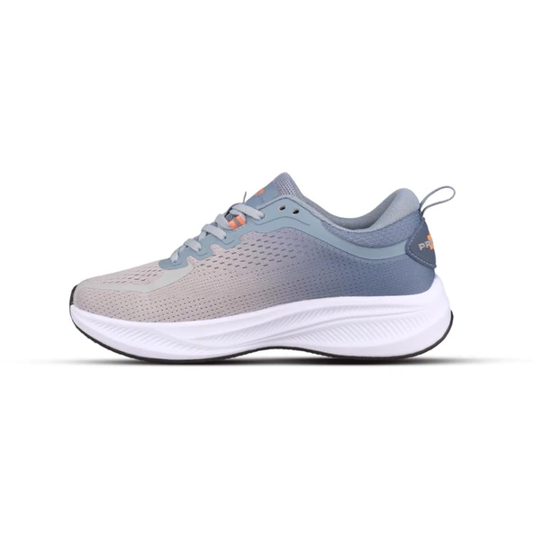 Erkek Günlük Ayakkabı - Gri-Mavi, Tekstil - Resim 4