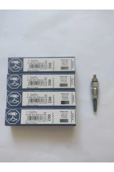 Bosch VW T4 CADDY 1.9 AUDİ SKODA VOLVO GOLF PASSAT POLO NİS KIZDIRMA BUJİ 0250201032 N10213002 6285 GN857 ürün görseli