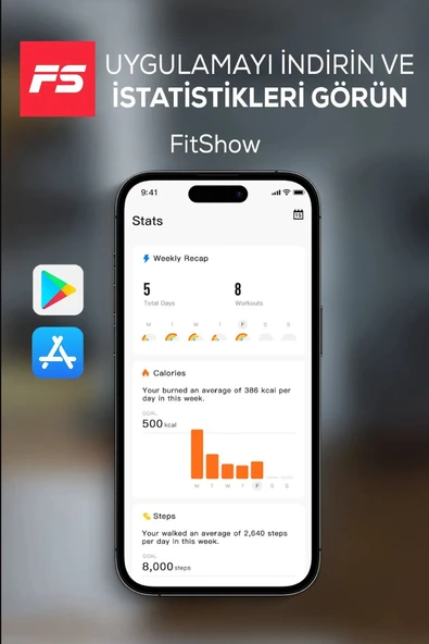 Bluetoothlu , Uygulamadan Ayarlanabilir Uzaktan Kumandalı Yürüme Ve Koşu Bandı - 5
