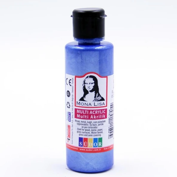 MONA LISA MULTI AKRILIK 70 ml INCI MAVI (SD160-15) ürün görseli