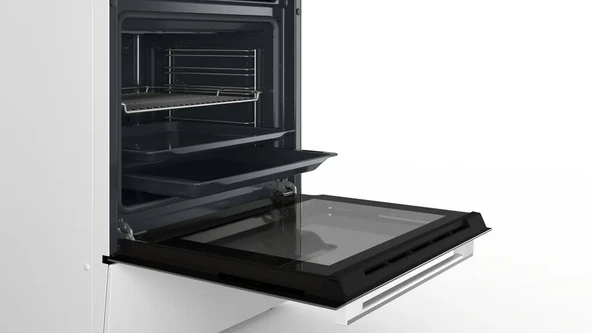 Bosch HXA090H21T Beyaz Ocaklı Fırın - 4