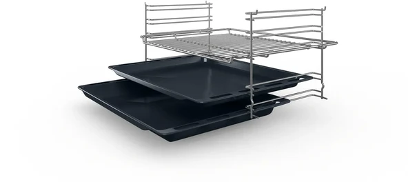 Bosch HXA090H21T Beyaz Ocaklı Fırın - 5